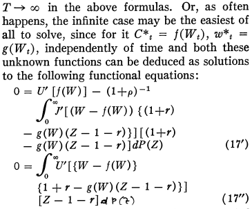 samuelson 1969 solution